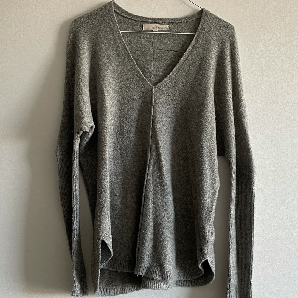 PLENTY Monk & Lou Grey Sweater